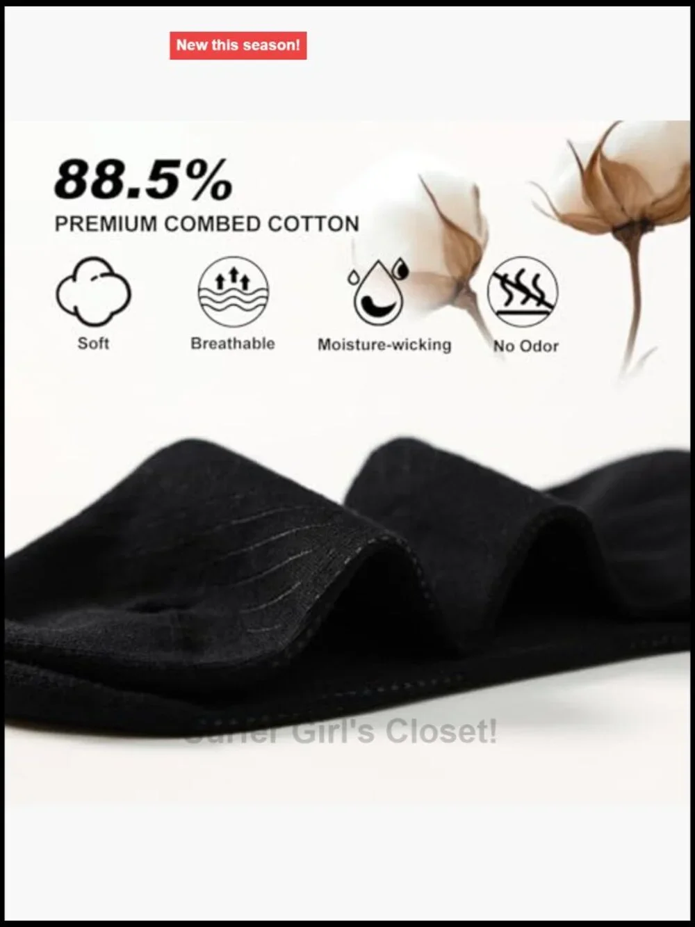 6 Pack Men's Athletic Running Ankle Socks Low Cut Cushioned Moisture Wicking
